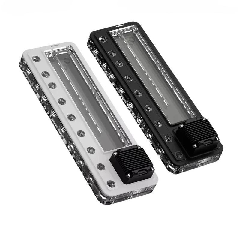AIO ポンプリザーバー統合ポンプ 17 ワット水タンクユニ - Integrated Pump Reservoir Distro Plate のレビューと価格