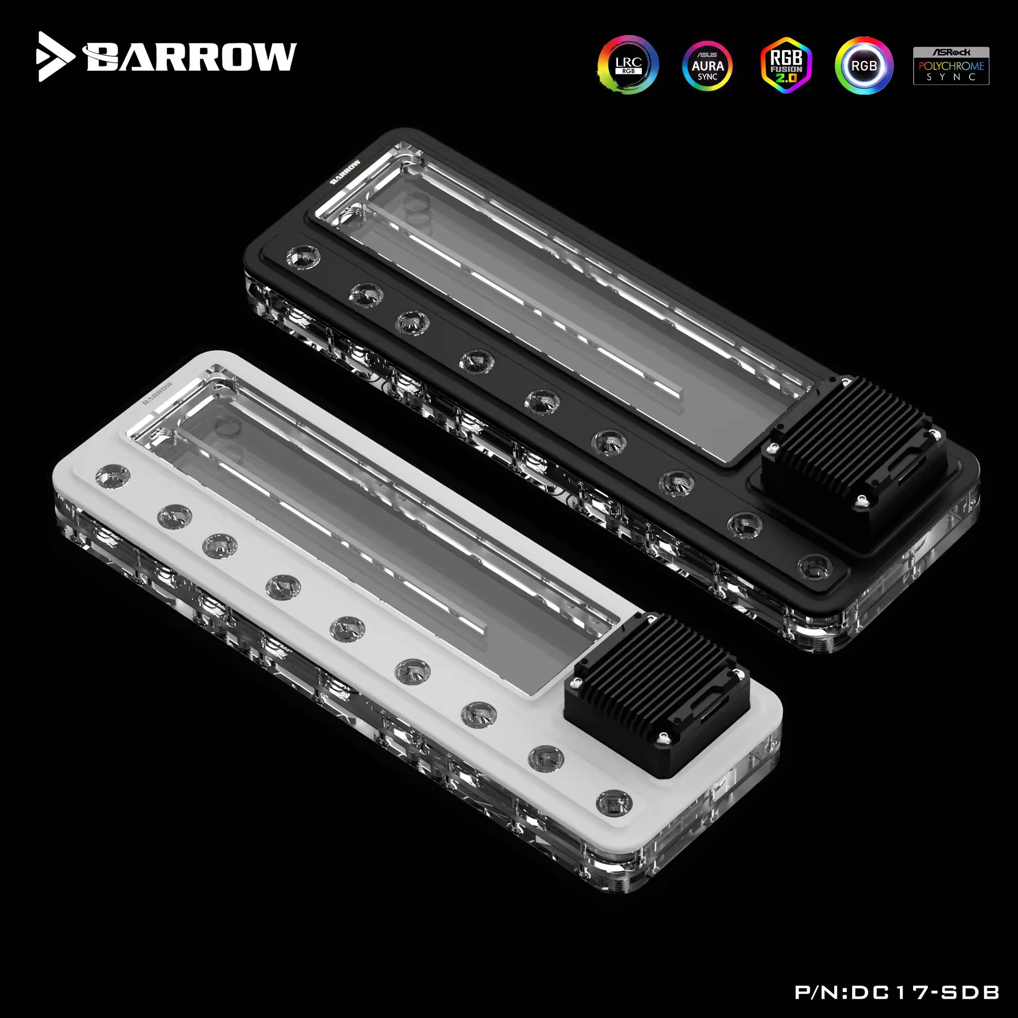Barrow AIOポンプ リザーバー一体型ポンプ 17W  - Integrated Pump Reservoir Distro Plate のレビューと価格